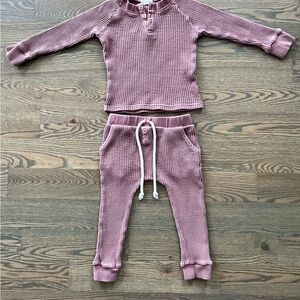 Jamie Kay Waffle Knit Set